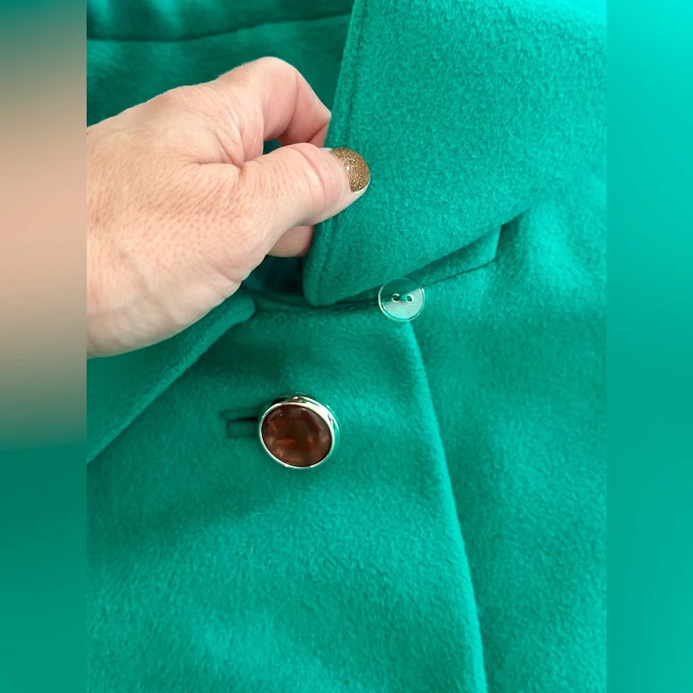 Vintage Lorendale Elegant Cashmere Women's Coat - Picture 6 of 13